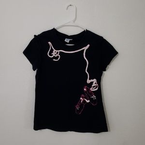 Ballerina beaded shirt